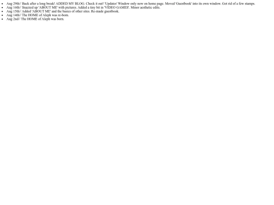 updates screenshot