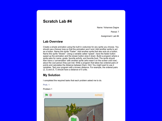 Scratch/scratchLab4 screenshot