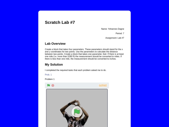 Scratch/scratchLab7 screenshot