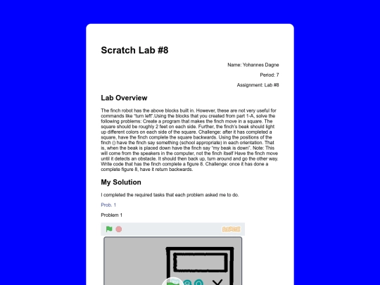 Scratch/scratchLab8 screenshot