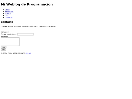contacto screenshot