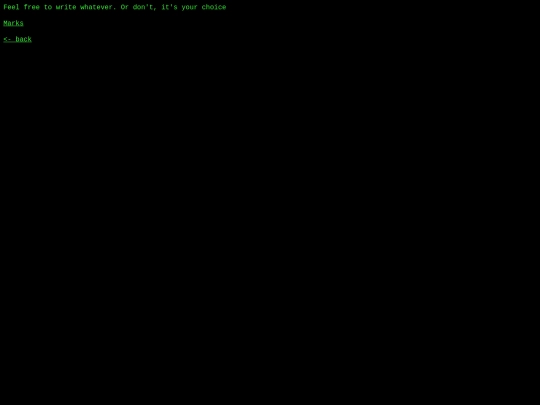 marks screenshot
