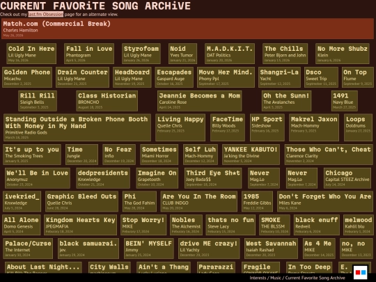 interests/music/favarchive screenshot