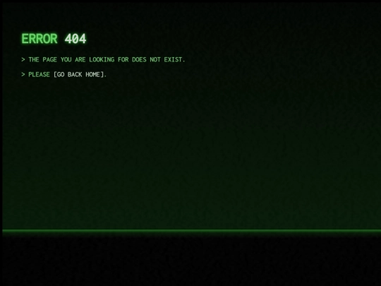 not_found screenshot