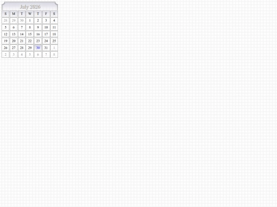 calendar screenshot