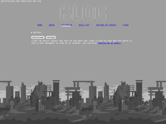 blog screenshot