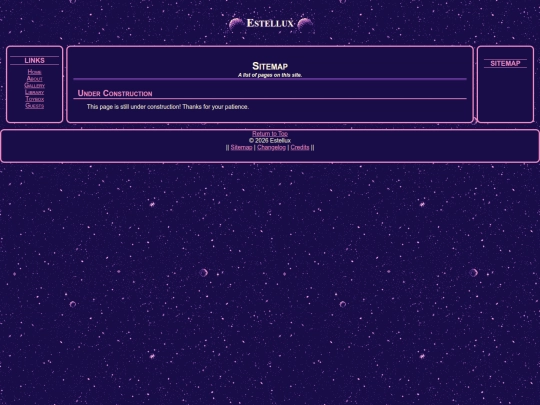 sitemap screenshot