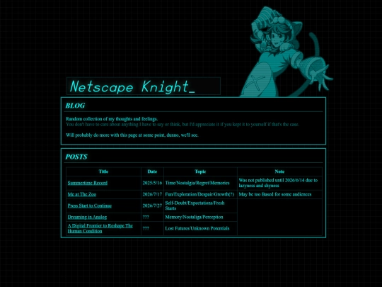 blog screenshot