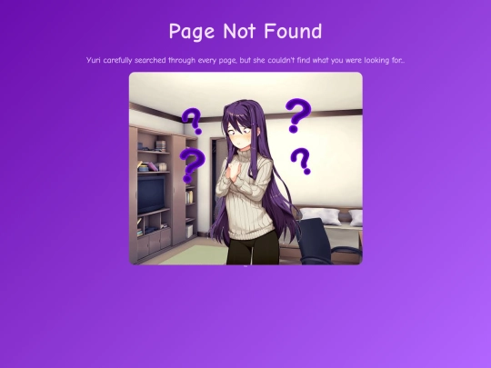 not_found screenshot