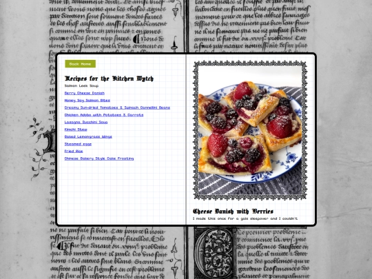 recipes screenshot