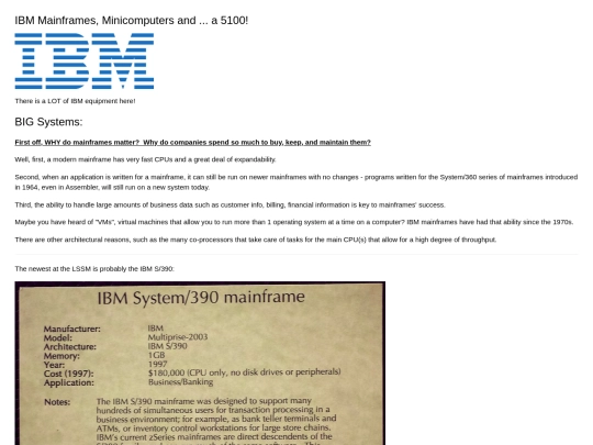ibm screenshot