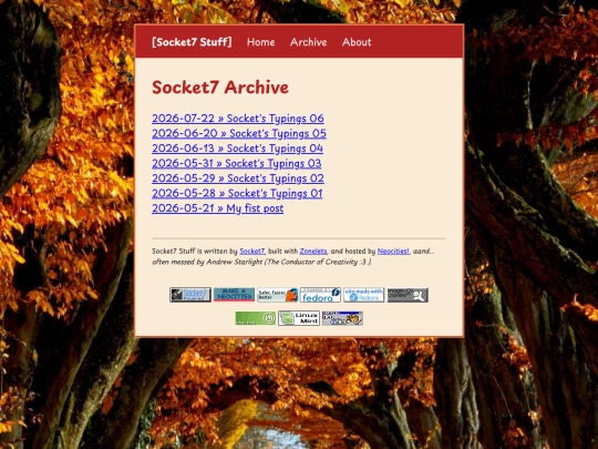 archive screenshot