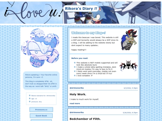 index screenshot