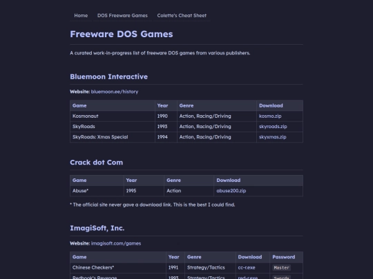 dos-freeware screenshot