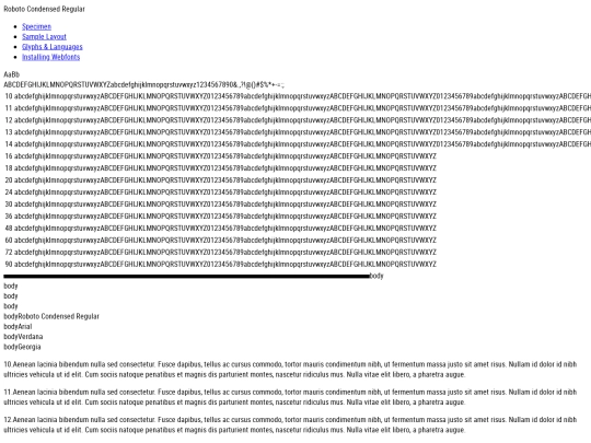 webfontkit-20221208-190730/robotocondensed-regular-demo screenshot