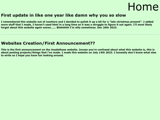 announce screenshot