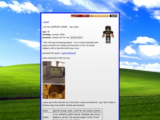 webmaster screenshot