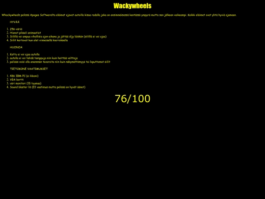 wackywheels screenshot