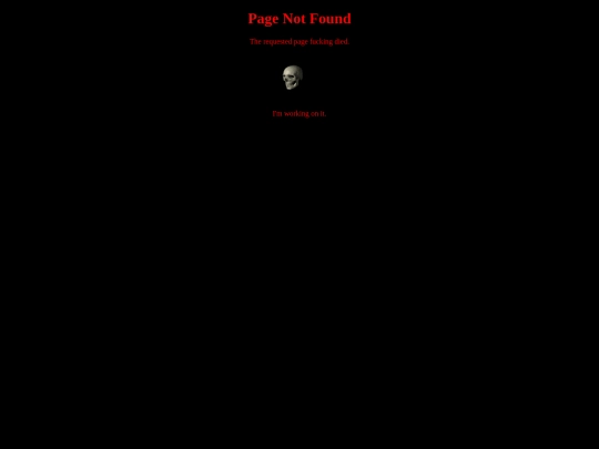 not_found screenshot