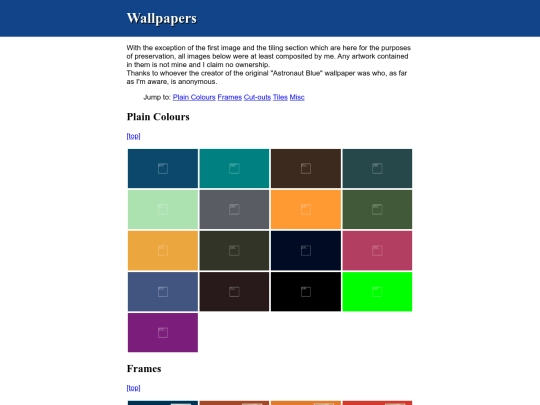 papers/wallpapers screenshot