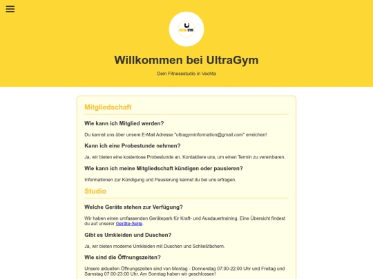 faq screenshot