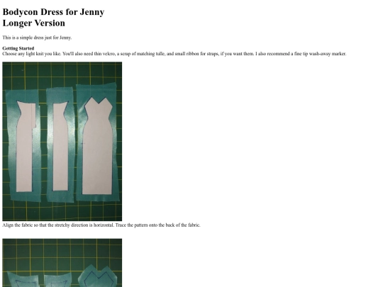 patterns/bodycon/longer/instructions1 screenshot