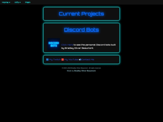 projects screenshot