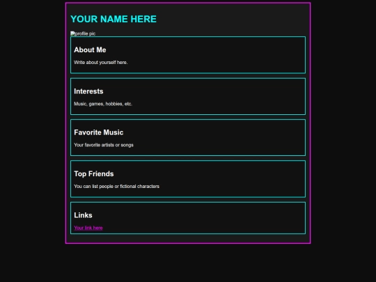 index screenshot