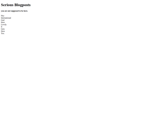 html/blog_nihil screenshot
