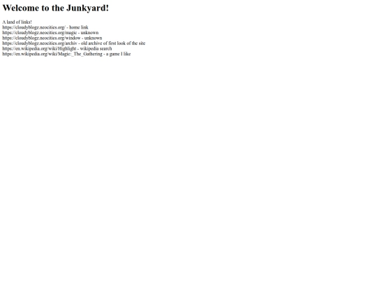 html/junkyard screenshot