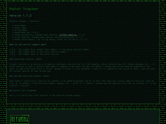 html/patches screenshot