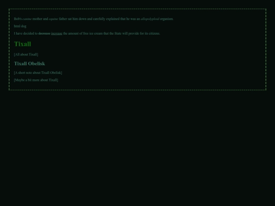 html/test screenshot