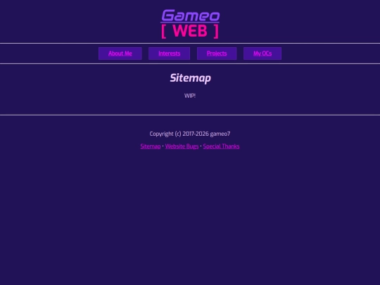 sitemap screenshot