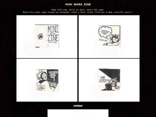 miniworkzine screenshot