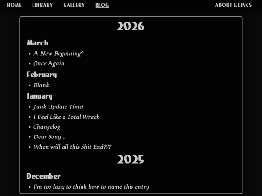 blog screenshot