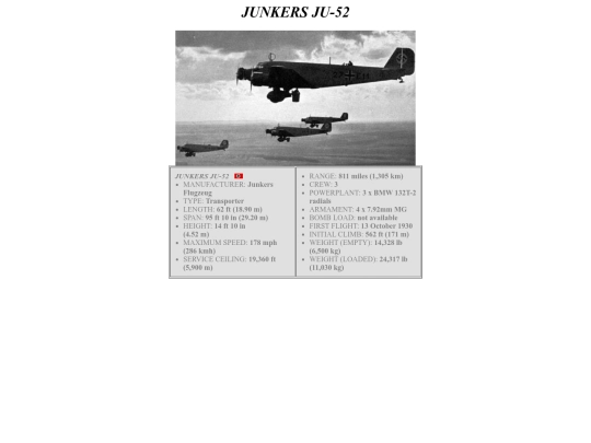 hardware/aircraft/Junkers_Ju-52 screenshot