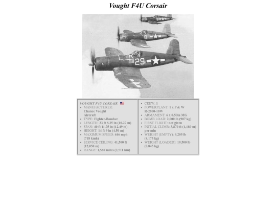 hardware/aircraft/Vought_F4U_Corsair screenshot