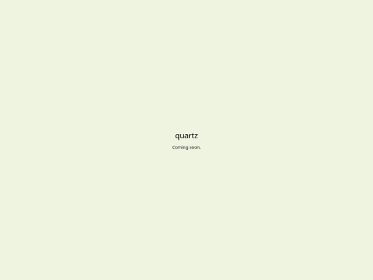 quartz screenshot