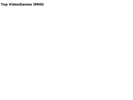 Videogames/Top_Games screenshot