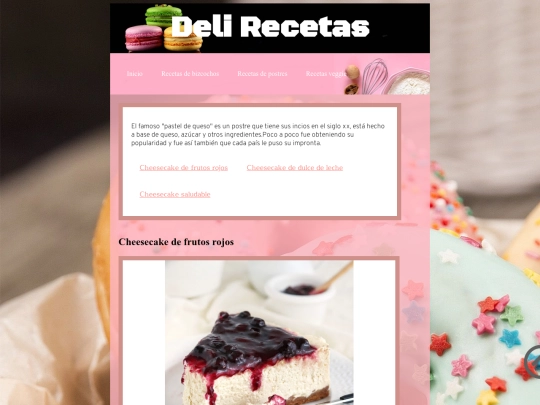 Cheesecake screenshot