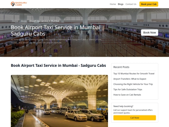 airport-taxi-service-mumbai screenshot