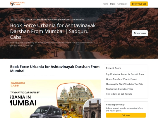force-urbania-on-rent-for-ashtavinayak-darshan-from-mumbai screenshot