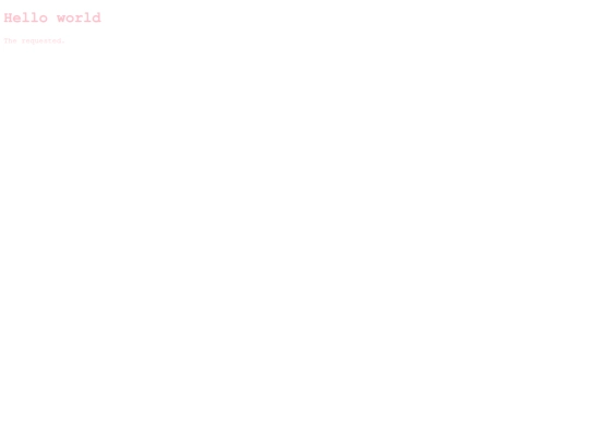 not_found screenshot
