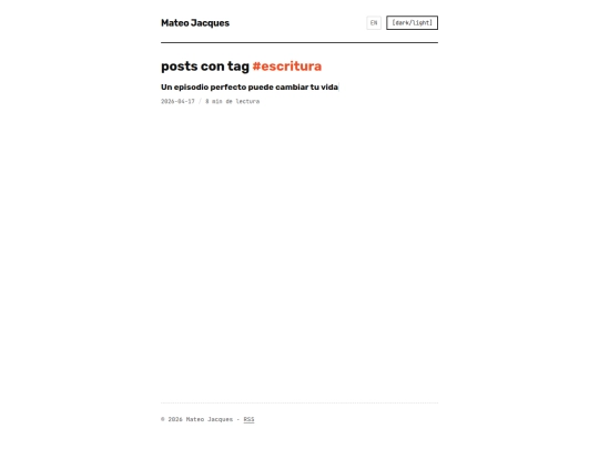 tags/escritura screenshot
