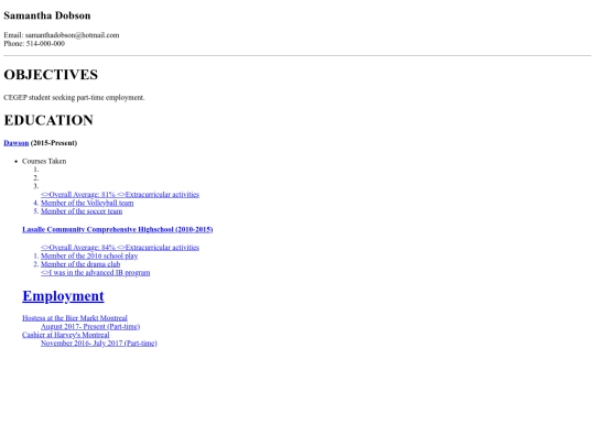 Lab 2/Lab2-myCV screenshot
