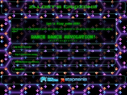 DDR screenshot