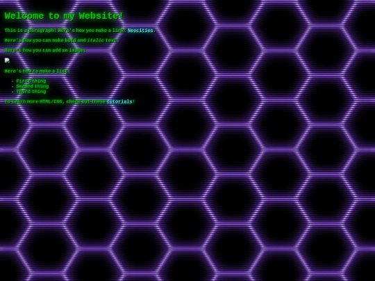 test screenshot