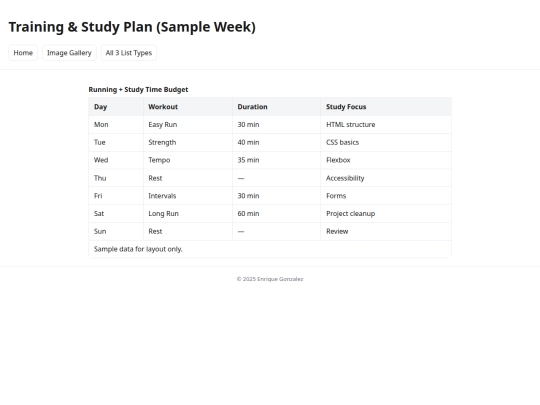 table screenshot