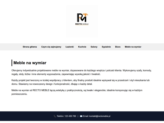 meble screenshot