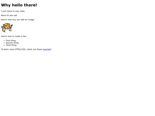 index screenshot